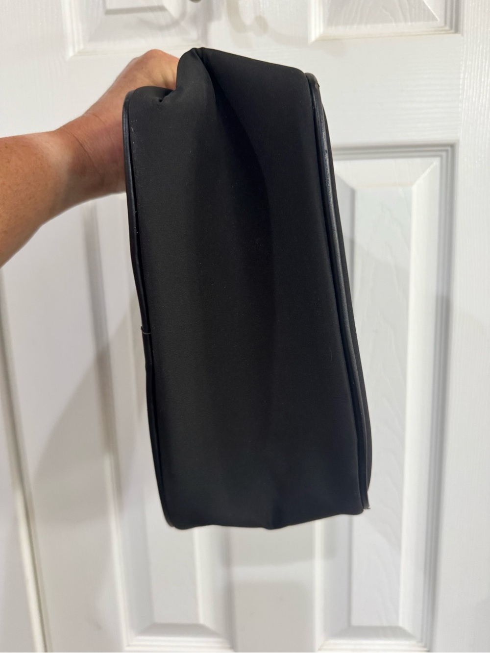 Joan & David Black Hanging Toiletry Bag - Picture 5 of 10
